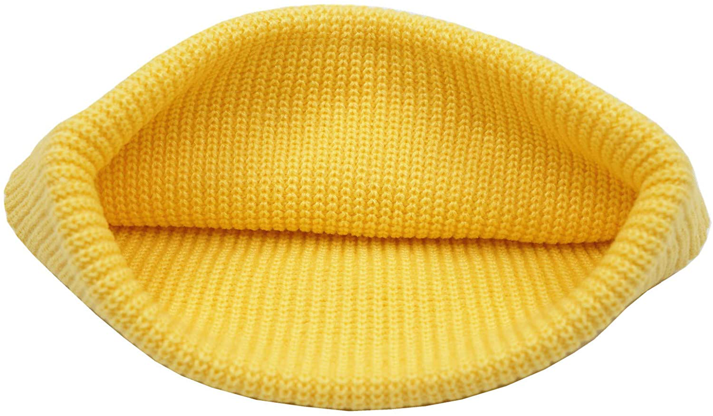 Connectyle Classic Men'S Warm Winter Hats Acrylic Knit Cuff Beanie Cap Daily Beanie Hat
