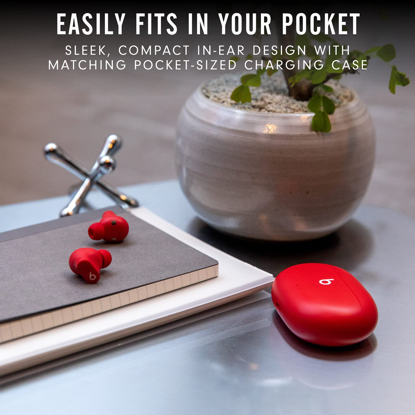 New Beats Studio Buds – True Wireless Noise Cancelling Earbuds Built-in Microphone, IPX4 Rating, Sweat Resistant Earphones, Class 1 Bluetooth Headphones