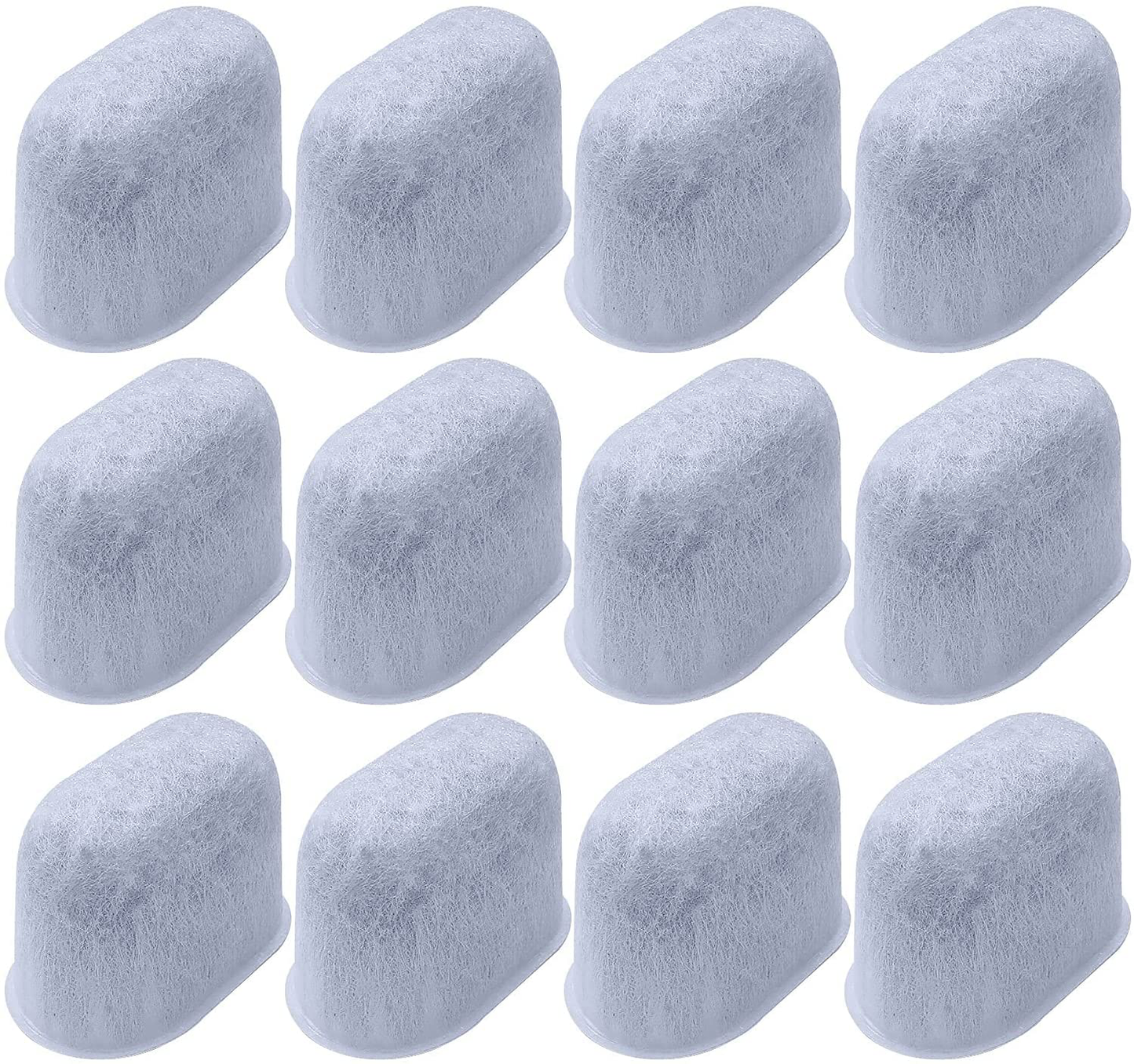 12 Pack Keurig Compatible Charcoal Replacement Water Filters by Pureline- Universal Fit for Keurig 2.0 and older models