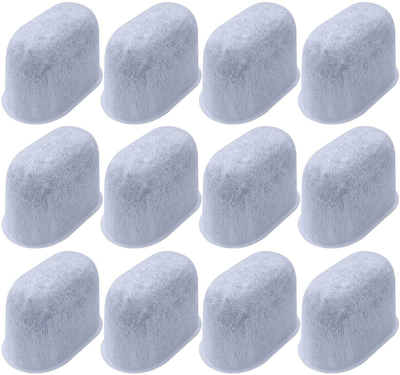 12 Pack Keurig Compatible Charcoal Replacement Water Filters by Pureline- Universal Fit for Keurig 2.0 and older models