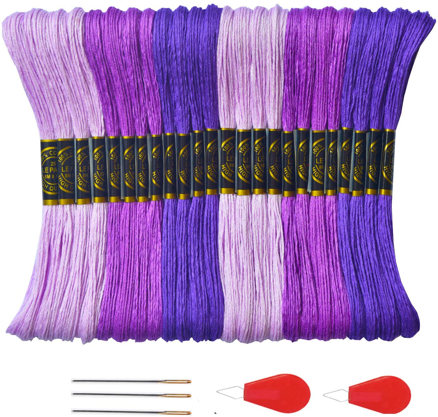 Premium Embroidery Floss - Cross Stitch Threads - Friendship Bracelets Floss Hand Embroidery Thread