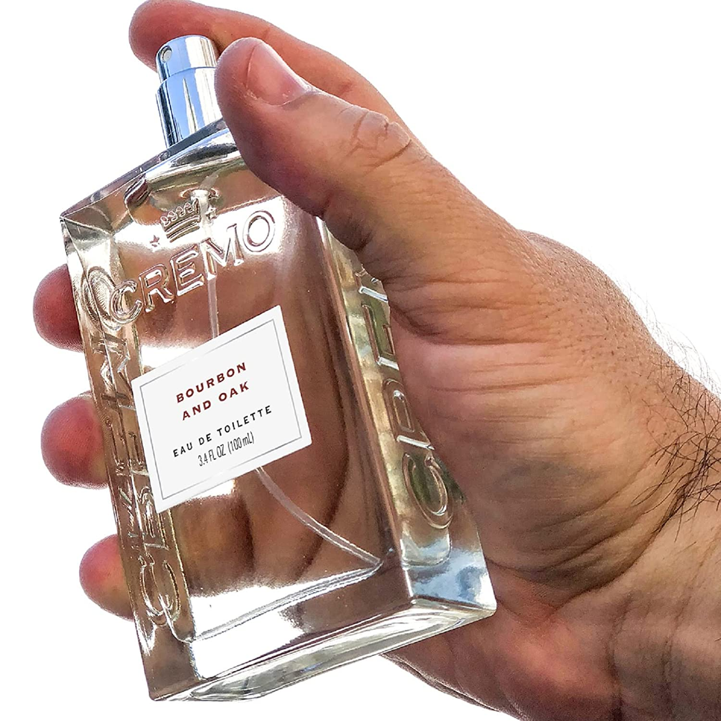 Cremo Bourbon & Oak Cologne Spray, a Sophisticated Blend of Distiller’S Spice, Fine Bourbon and White Oak, 3.4 Oz