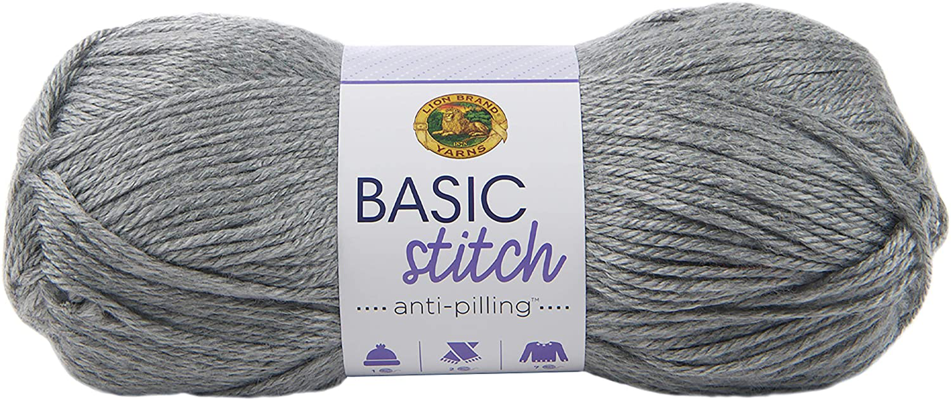 LION BRAND YARN COMPANY YARN BASIC STITCH AN FROST