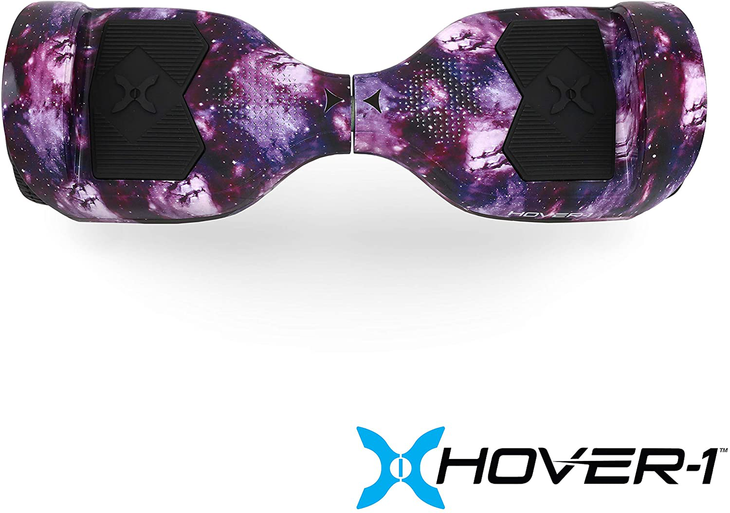 Hover-1 Helix Electric Hoverboard | 7MPH Top Speed, 4 Mile Range, 6HR Full-Charge, Built-In Bluetooth Speaker, Rider Modes: Beginner to Expert, Iridescent