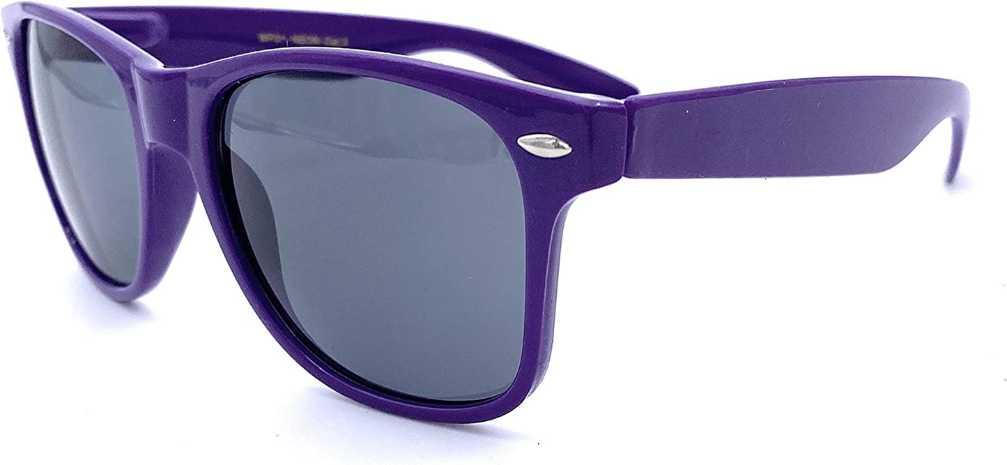 Webdeals Retro - Classic 80S Style Sunglasses Vintage Rectangle