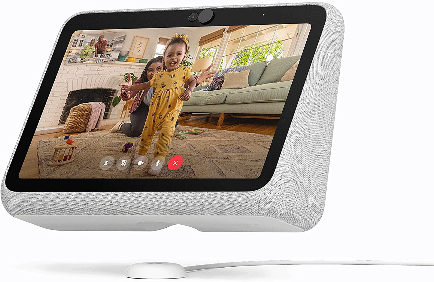 Facebook Portal - Smart Video Calling 10” Touch Screen Display with Alexa – White