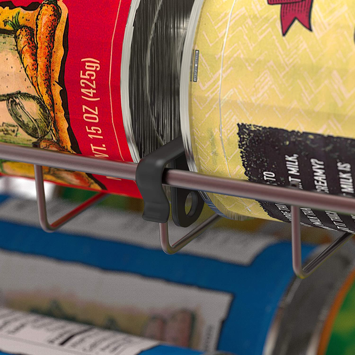 Simple Houseware Stackable Can Rack Organizer