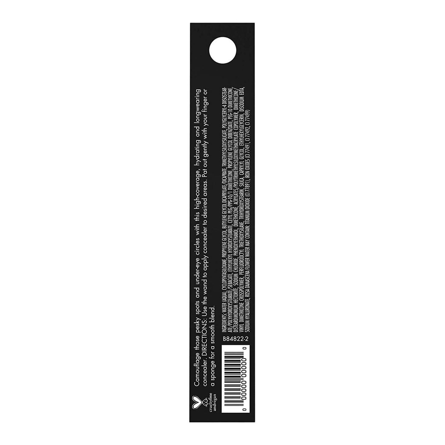 e.l.f. 16HR Camo Concealer, Full Coverage & Highly Pigmented, Matte Finish