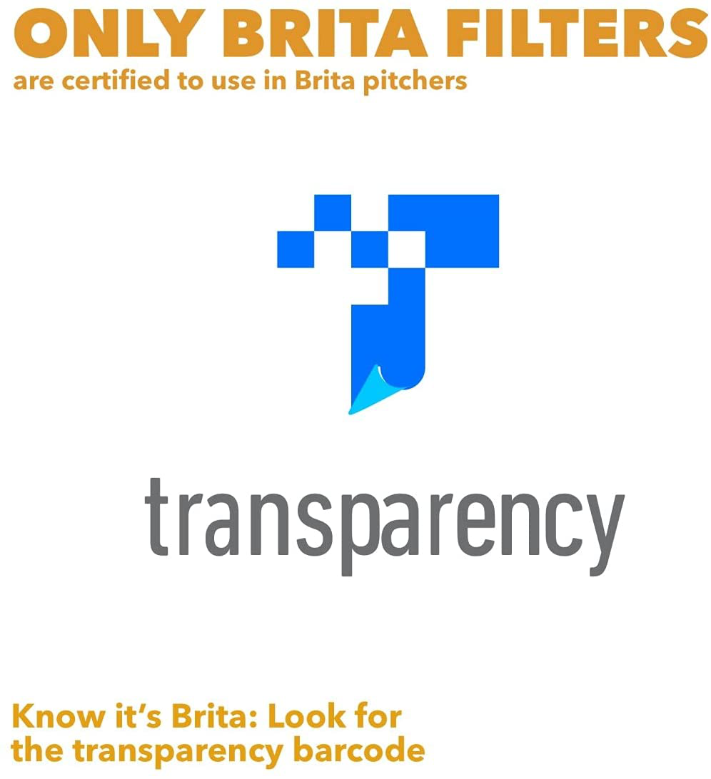 Brita Longlast+ Water Filter, Longlast+ Replacement Filters for Pitcher and Dispensers, Reduces Lead, BPA Free