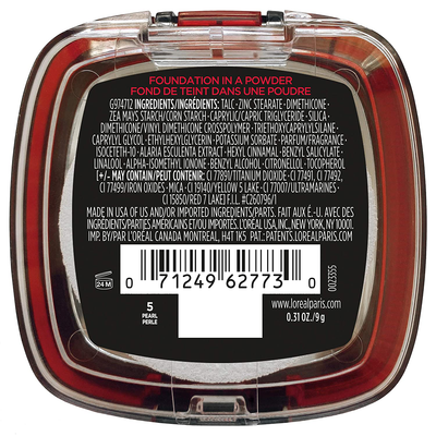 L'Oreal Paris Infallible Fresh Wear Foundation in a Powder, Up to 24H Wear