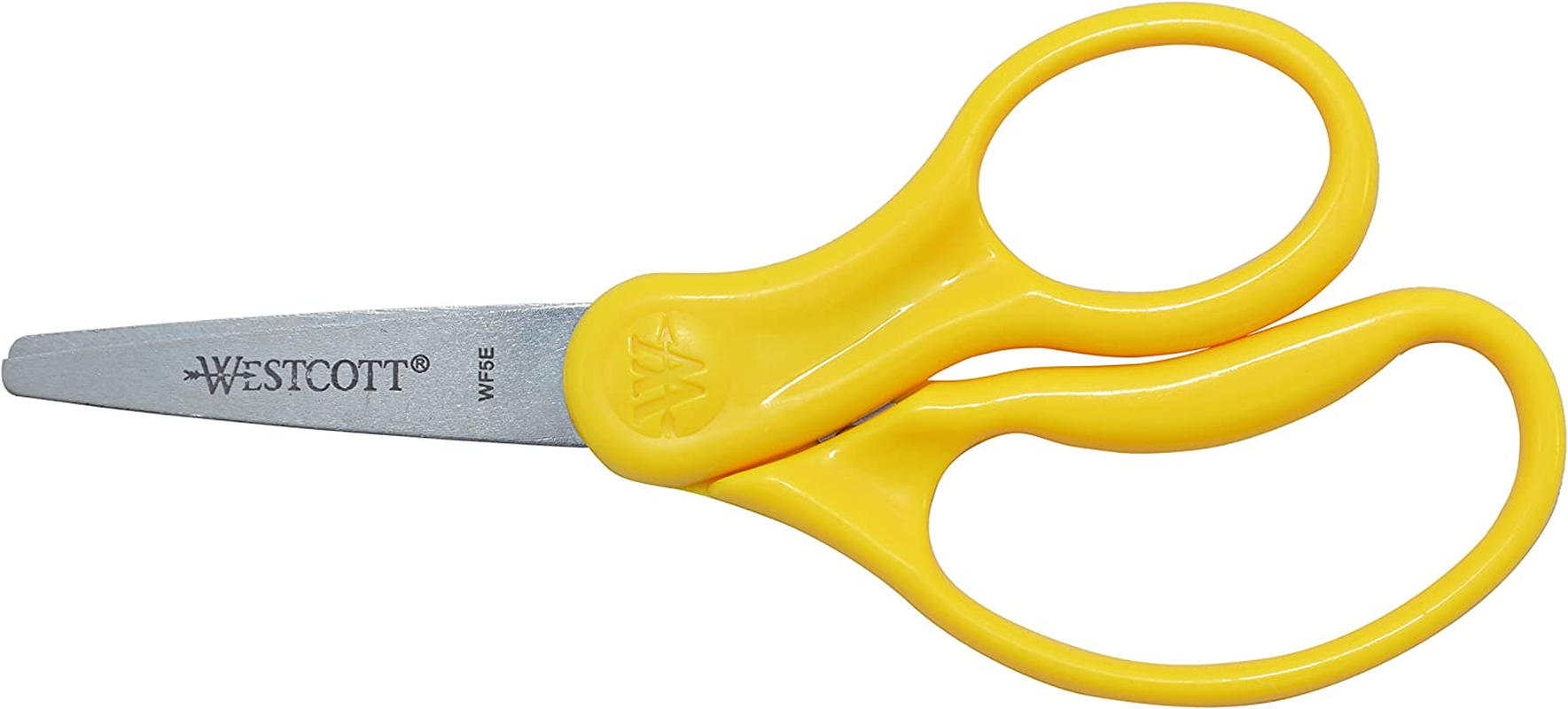 Westcott Right- & Left-Handed Scissors for Kids, 5’’ Pointed Scissors, Assorted, 6 Pack (16455)