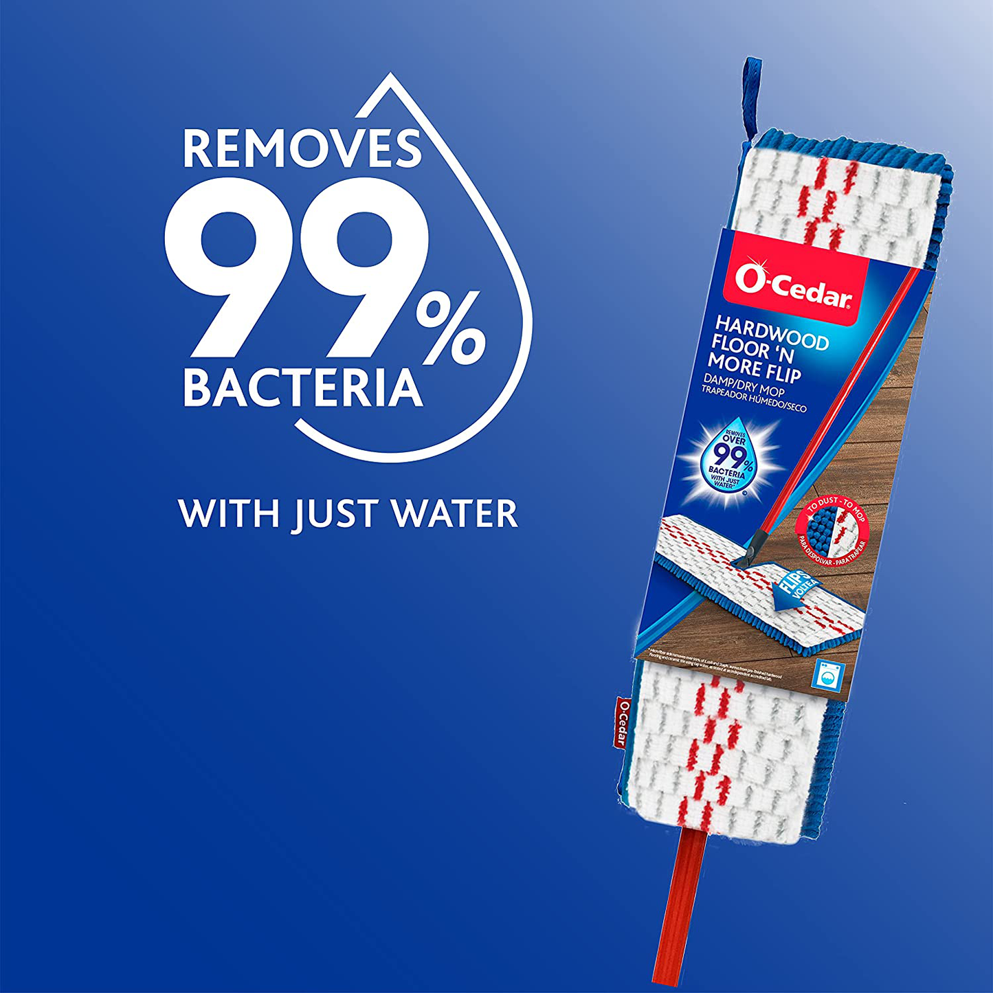 O-Cedar Dual-Action Microfiber Flip Mop Refill