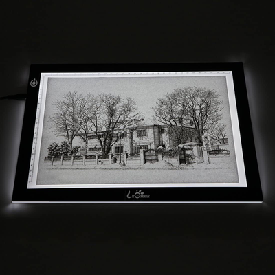 Tracing LED Copy Board Light Box, Ultra-Thin Adjustable USB Power Artcraft LED Trace Light Pad for Tattoo Drawing, Streaming, Sketching, Animation, Stenciling