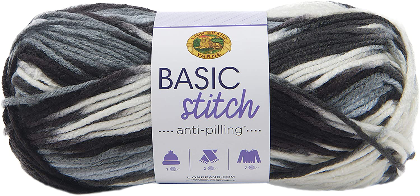 LION BRAND YARN COMPANY YARN BASIC STITCH AN FROST