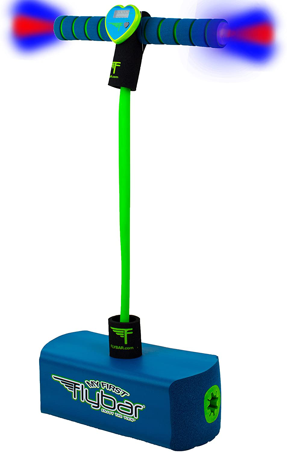 Flybar My First Foam Pogo Jumper for Kids Fun and Safe Pogo Stick for Toddlers, Durable Foam and Bungee Jumper for Ages 3 and up, Supports up to 250lbs