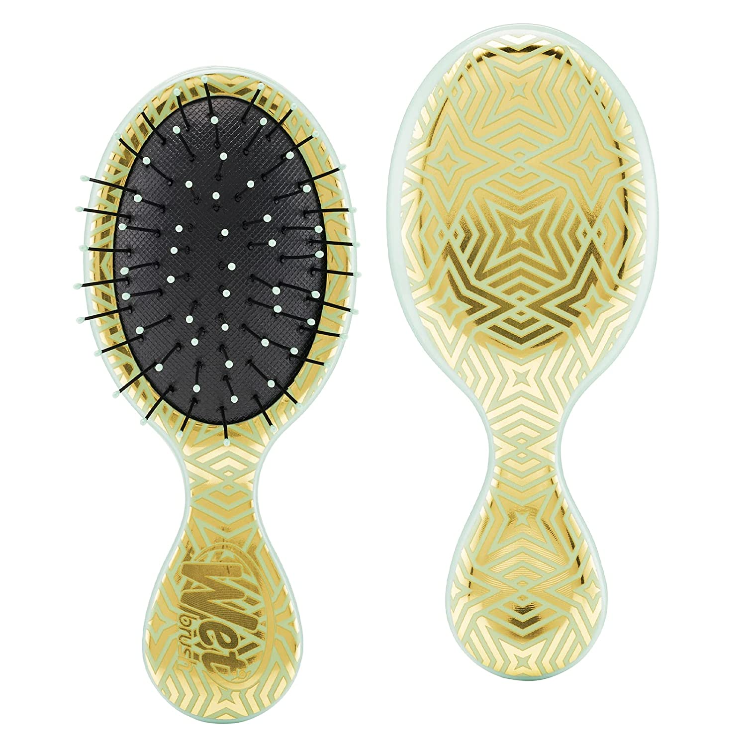 Wet Brush Squirt Detangler Hair Brushes - Llama Happy Hair - Mini Detangling Brush with Ultra-Soft Intelliflex Bristles Glide through Tangles with Ease - Pain-Free Comb for All Hair Types
