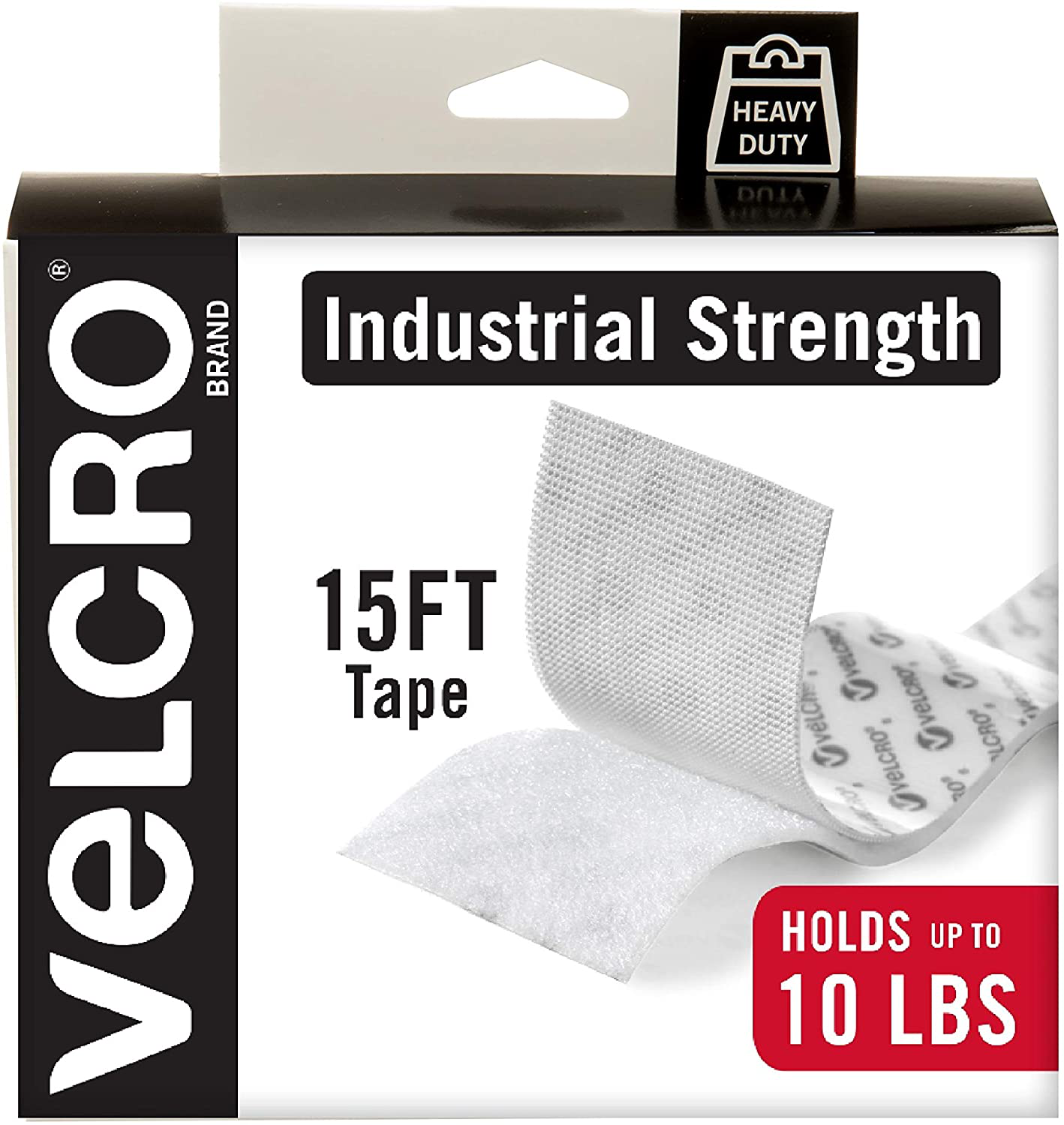 VELCRO Brand Industrial Fasteners Stick-On Adhesive | Professional Grade Heavy Duty Strength | Indoor Outdoor Use