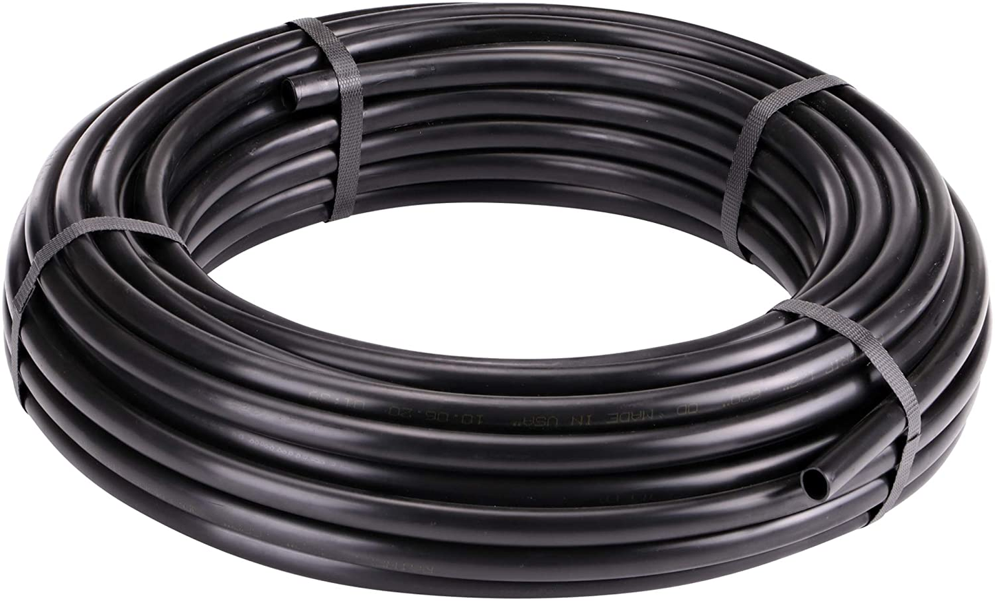 Raindrip 052050 1/2" X500'Drip Water Hose, 1/2-Inch, Black Polyethylene, 500 Ft