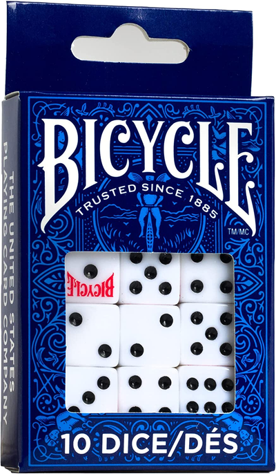 Bicycle Dice 10 Pack