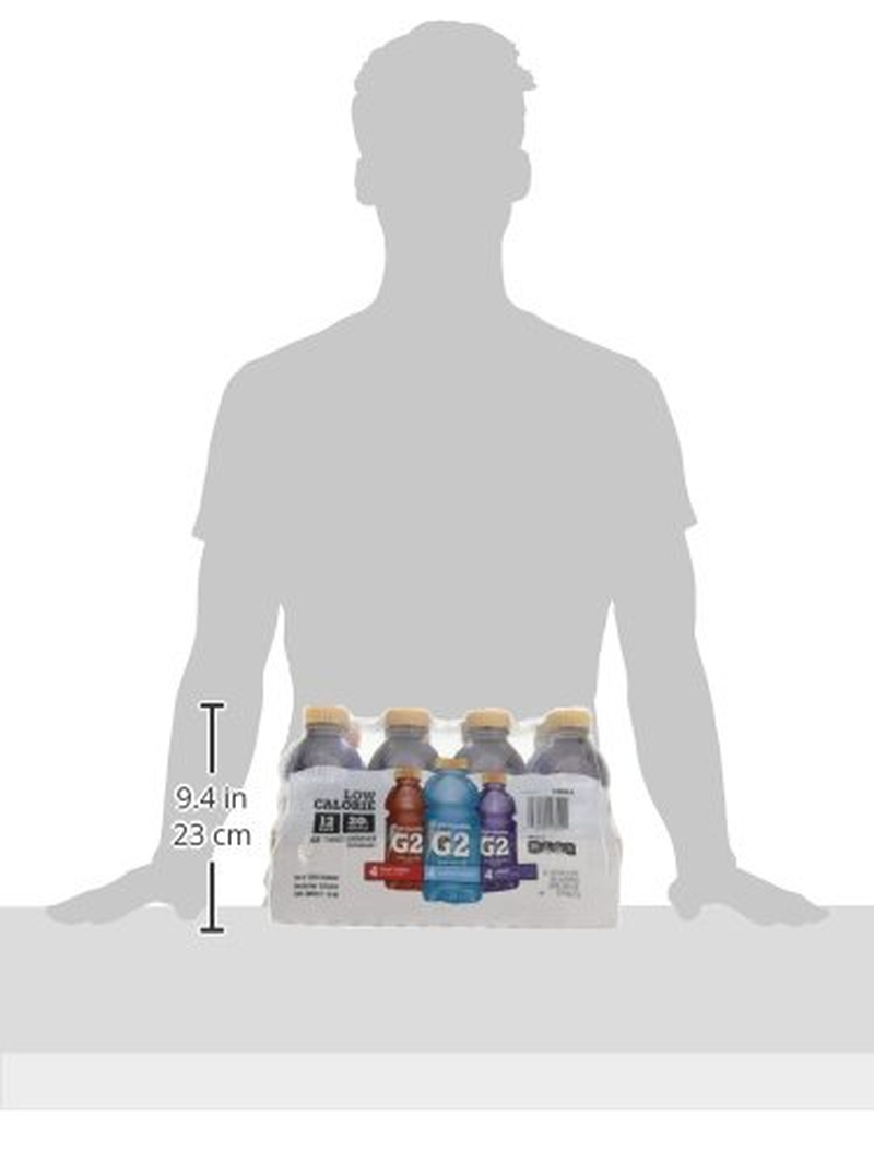 Gatorade G2 Thirst Quencher Variety Pack, 20 Ounce Bottles (Pack of 12)