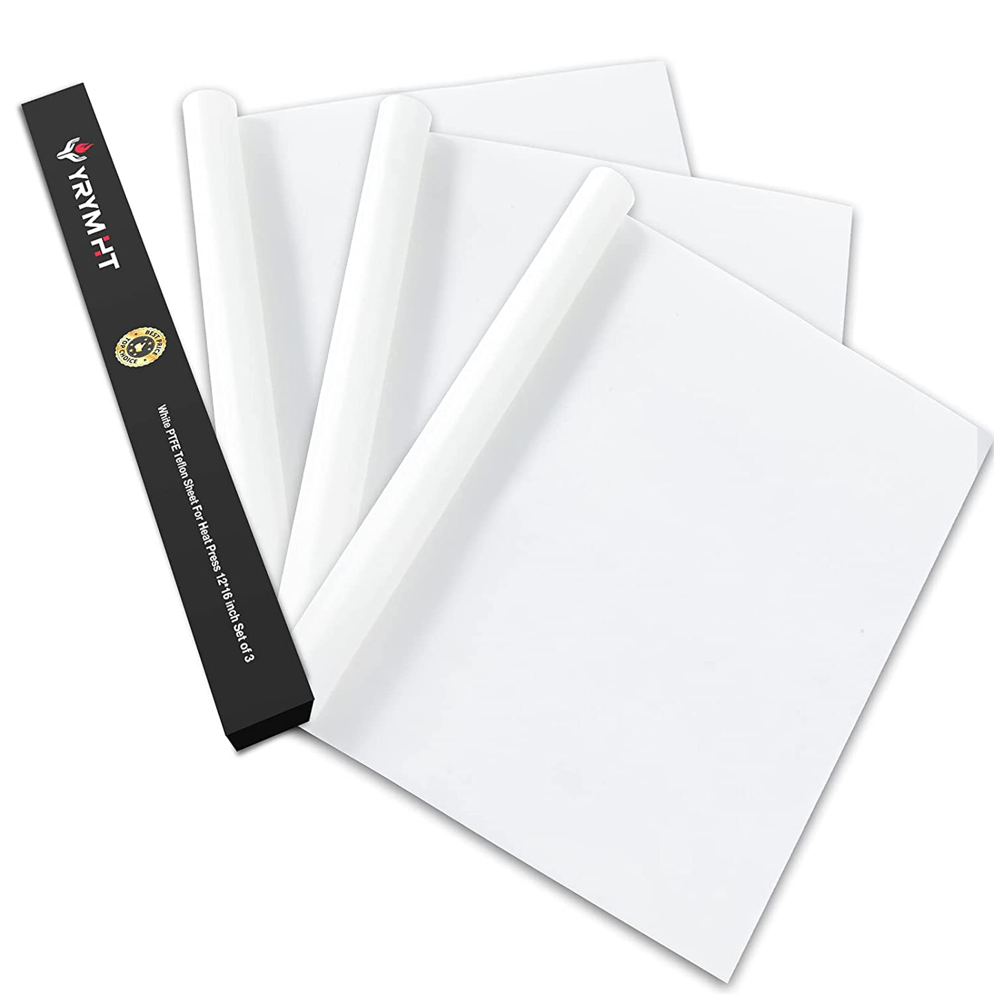 PTFE Teflon Sheet for Heat Press Transfer Sheet Non Stick Heat Transfer Paper Reusable Heat Resistant Craft Mats