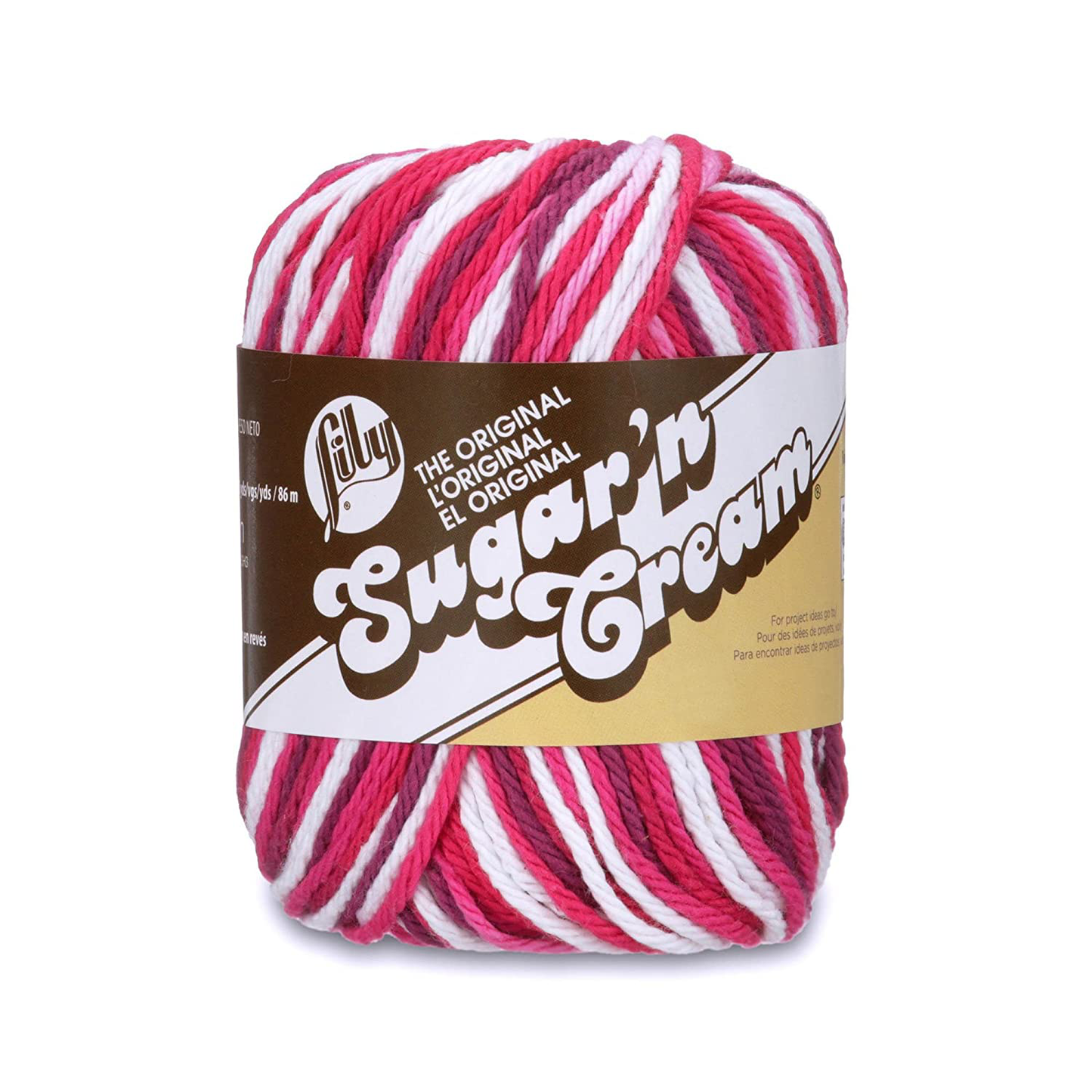 The Original Ombre Yarn, 2oz, Gauge 4 Medium, 100% Cotton Machine Wash & Dry