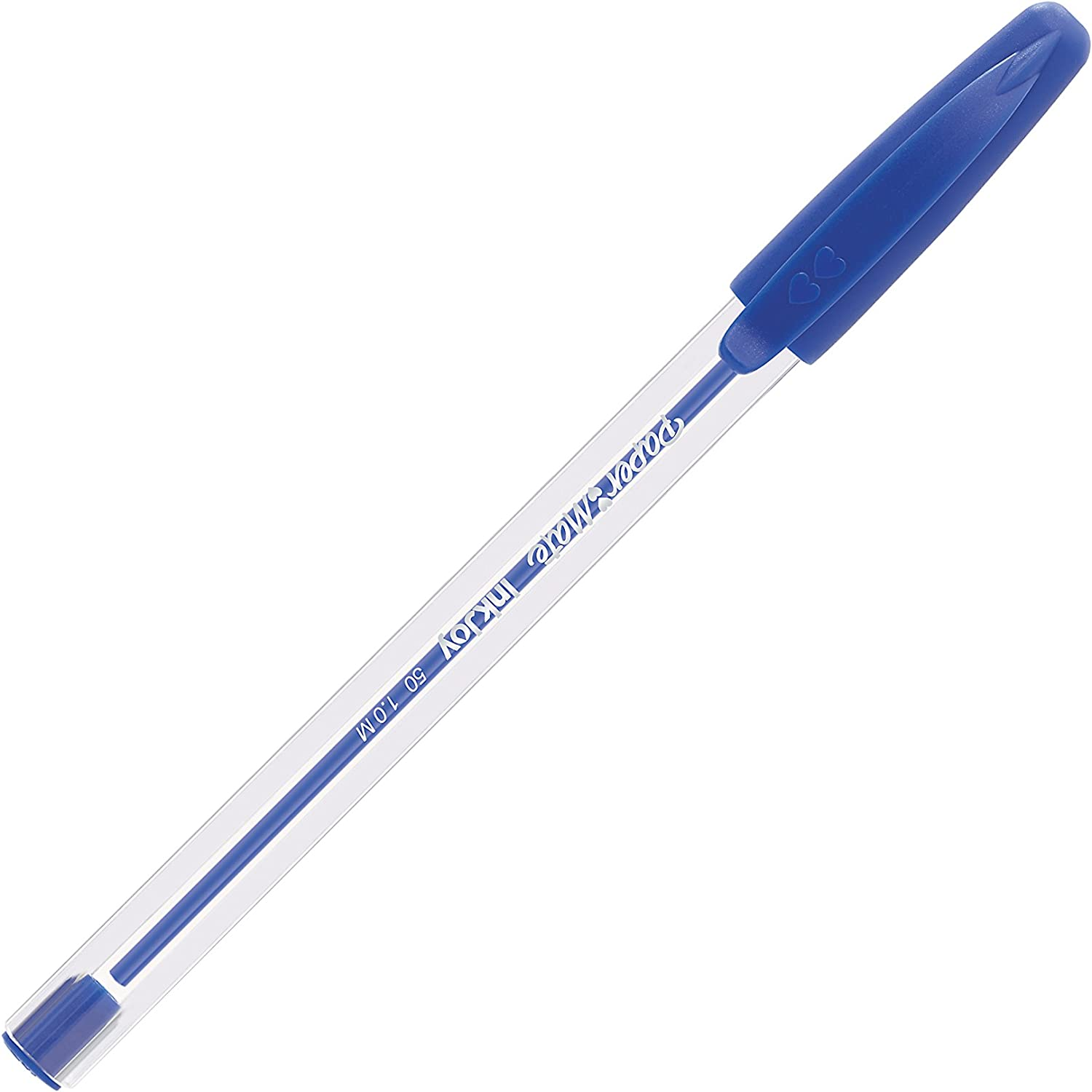 Paper Mate 2014534 Inkjoy 50ST Ballpoint Pens, Medium Point (1.0Mm), Blue, 60 Count
