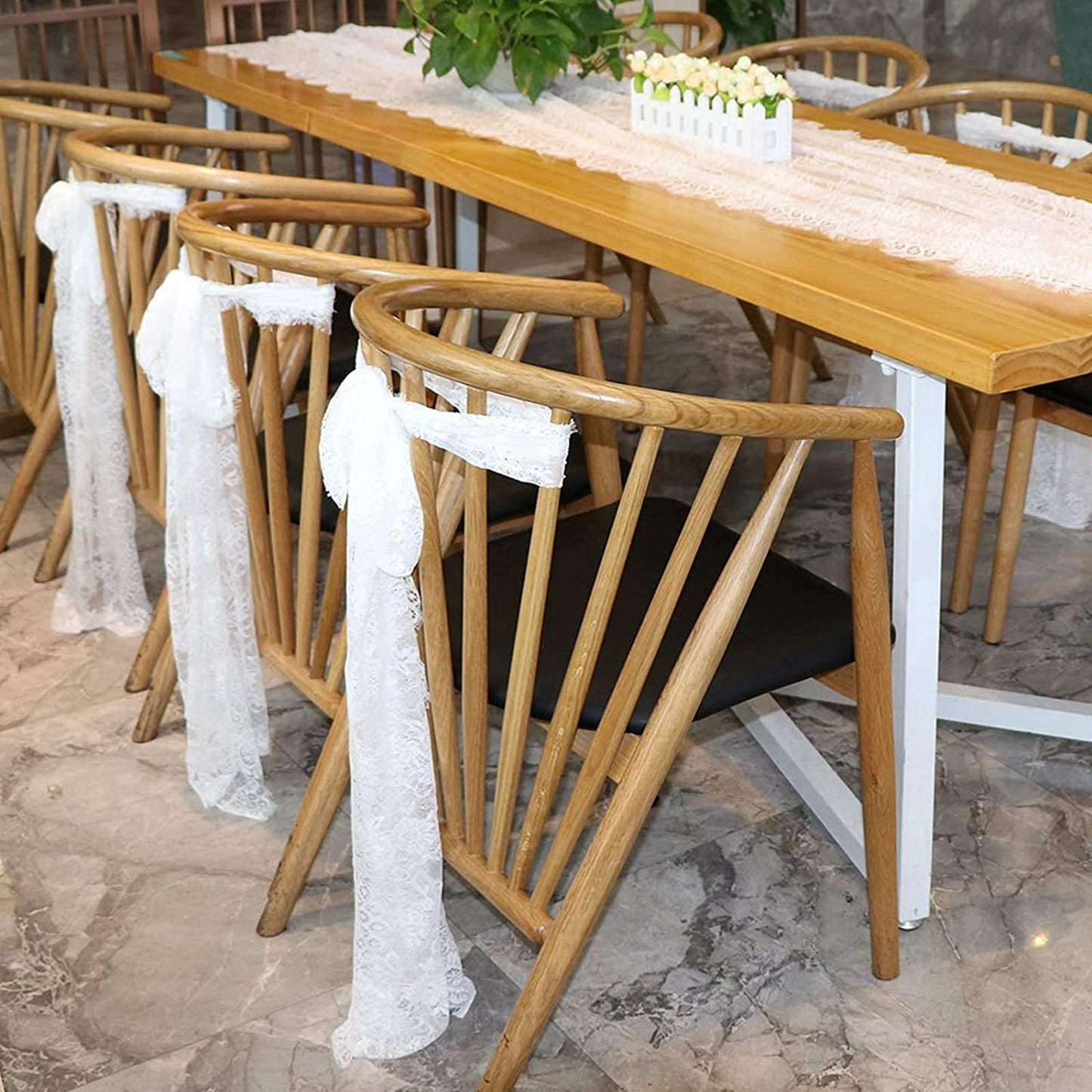 14X120 Inch Lace Table Runner Rectangle Table Runner Baby Shower Table Runner Farmhouse Boho Tabletop Decorations