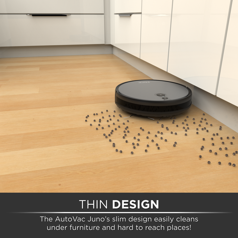 Ihome Autovac Robot Vacuum, Mapping Technology, Strong Suction, 120 Min Runtime, App + Remote Control