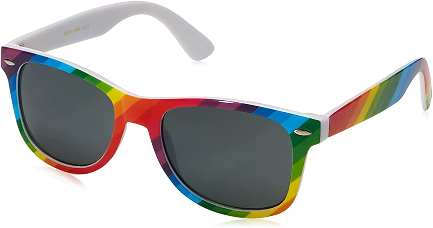 Webdeals Retro - Classic 80S Style Sunglasses Vintage Rectangle