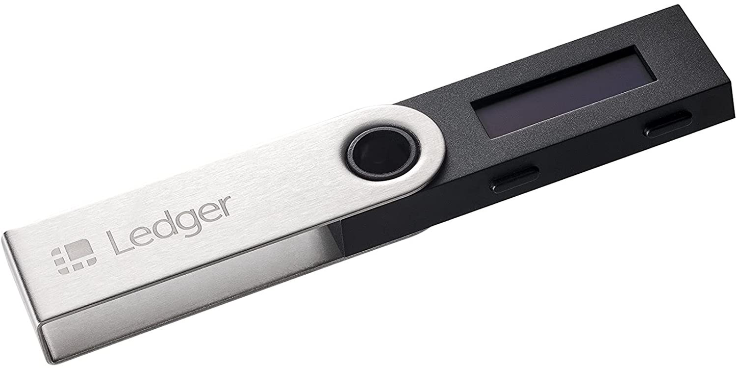 Ledger Nano S - Cryptocurrency Hardware Wallet v1.4 - Bitcoin, Ethereum, Ripple, Altcoins and ERC Tokens