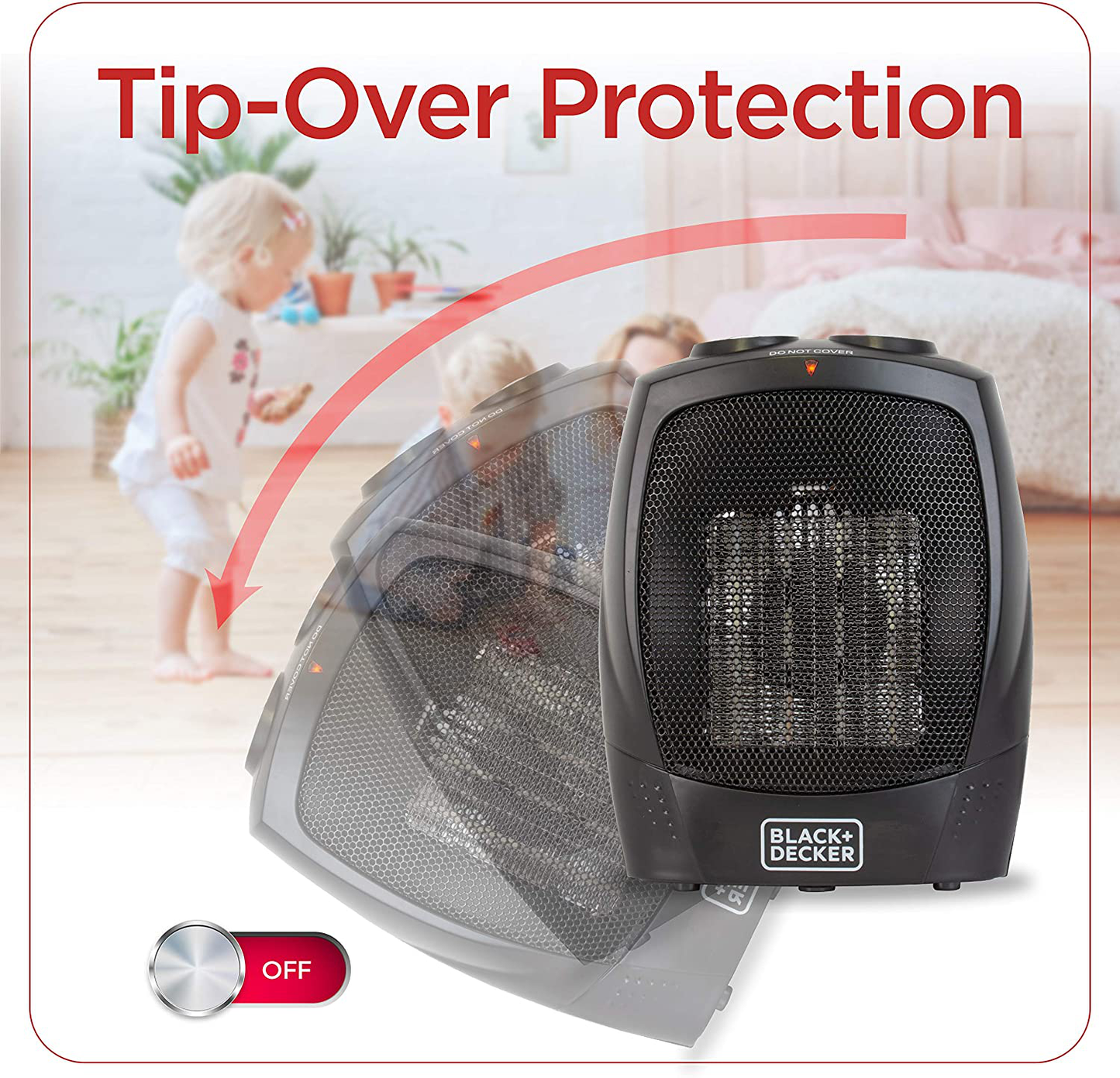 BLACK+DECKER BHDC201 Personal Ceramic Heater