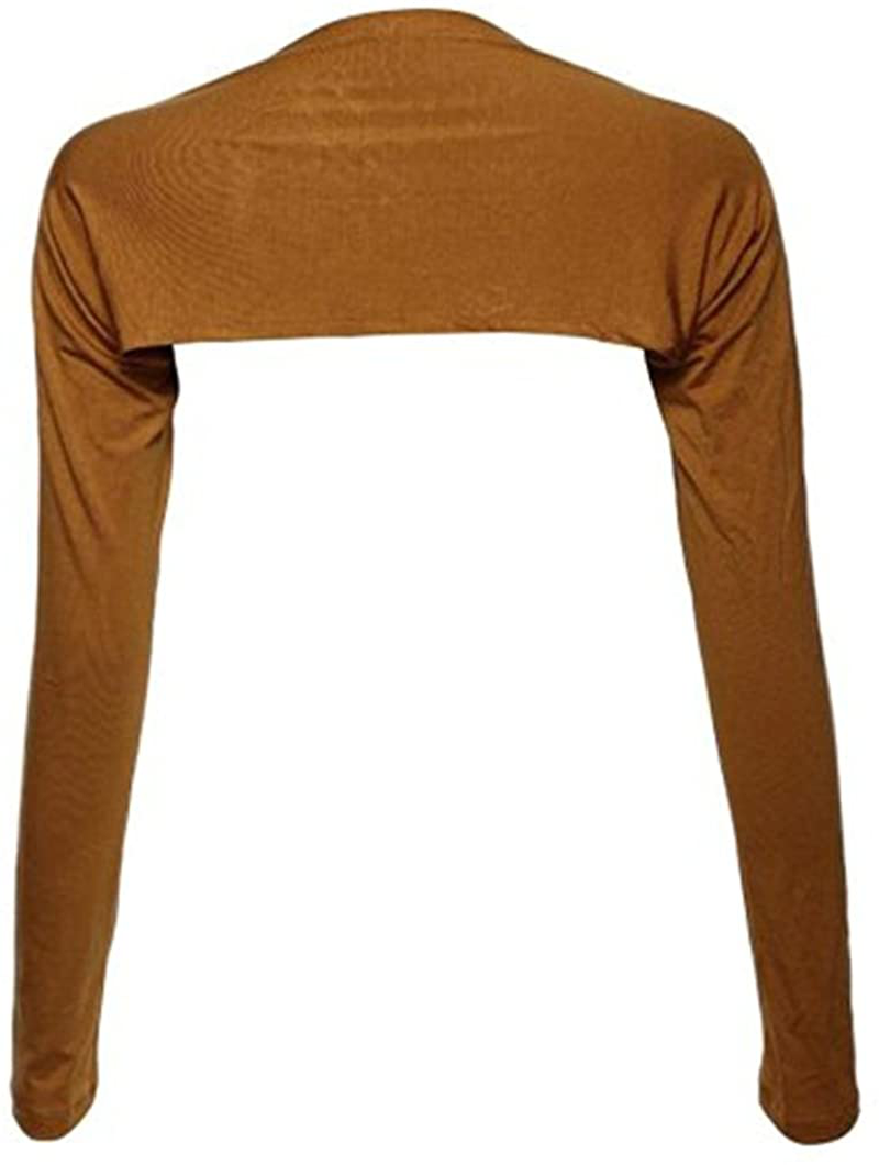 YEESAM Bolero Shrugs for Women Long Sleeve Arm Sleeves Hijab Accessories One Size