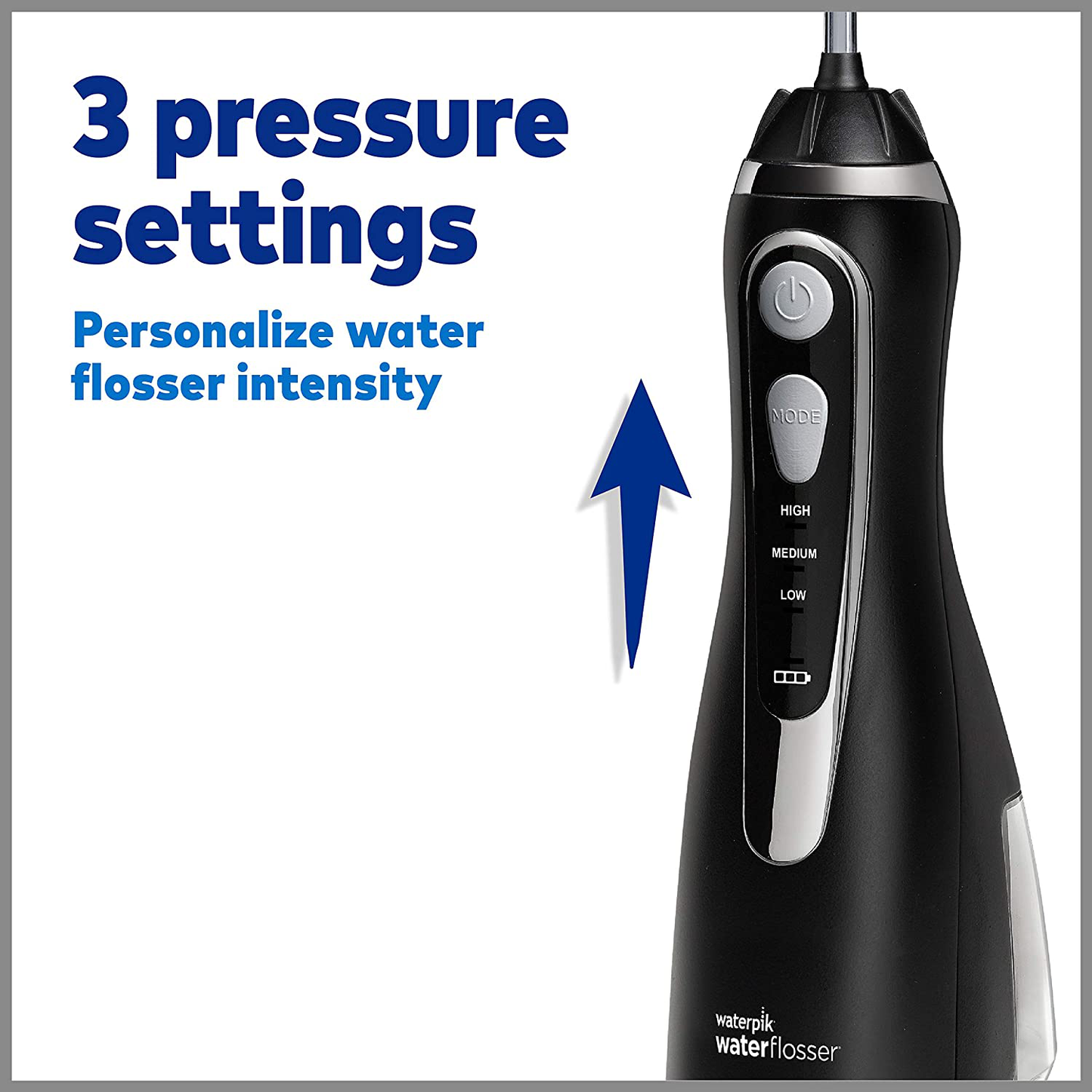 Waterpik Cordless Water Flosser Rechargeable Portable Oral Irrigator for Travel & Home - Cordless Advanced