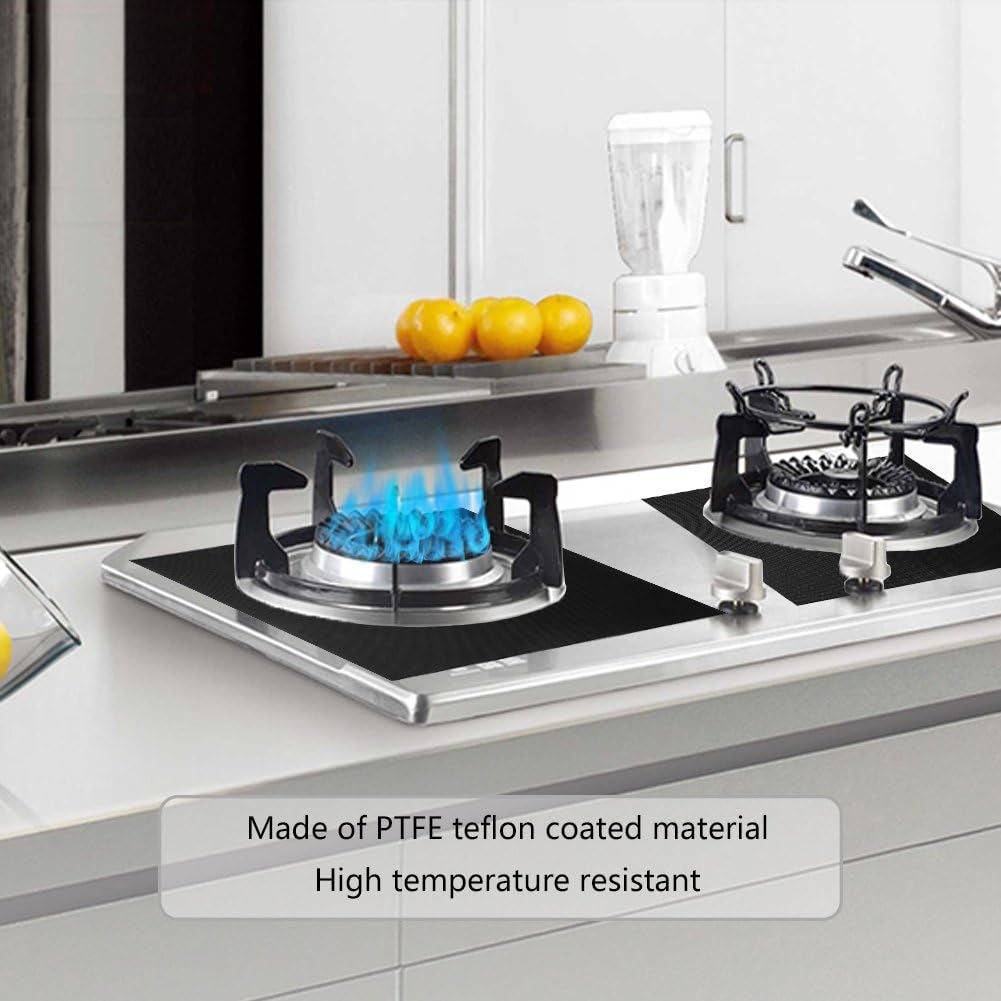 Gas Range Stove Burner Covers - 6 Pack