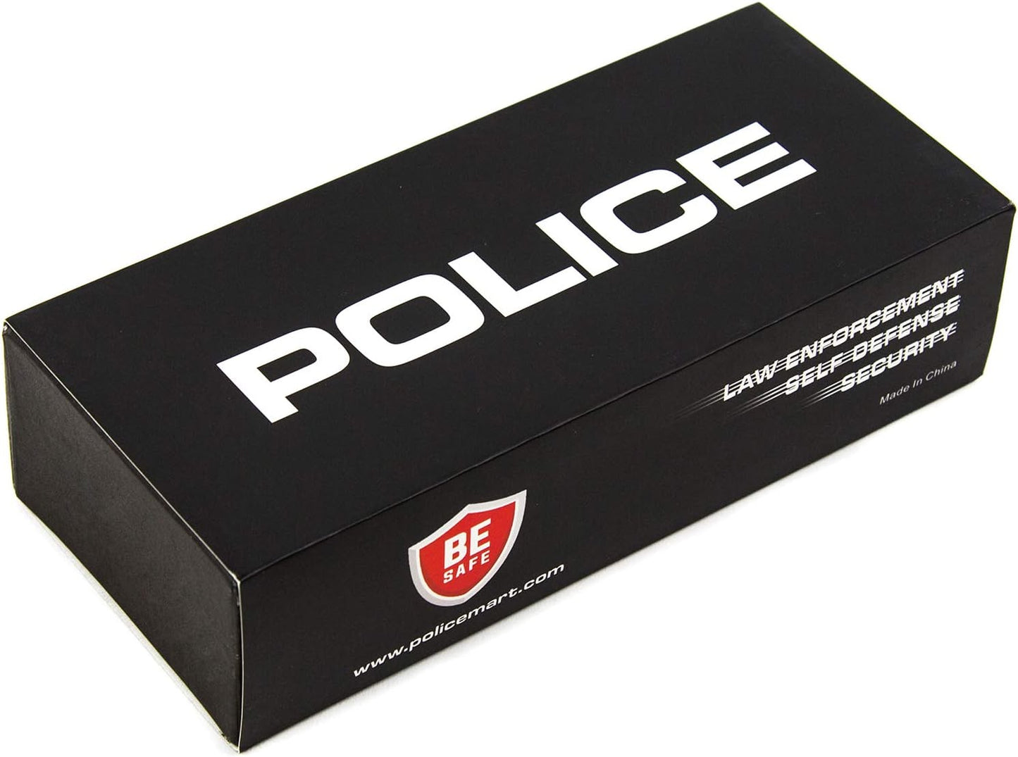 Aluminum Series 59 Billion Stun Gun - Rechargeable with LED Tactical Flashlight, Black