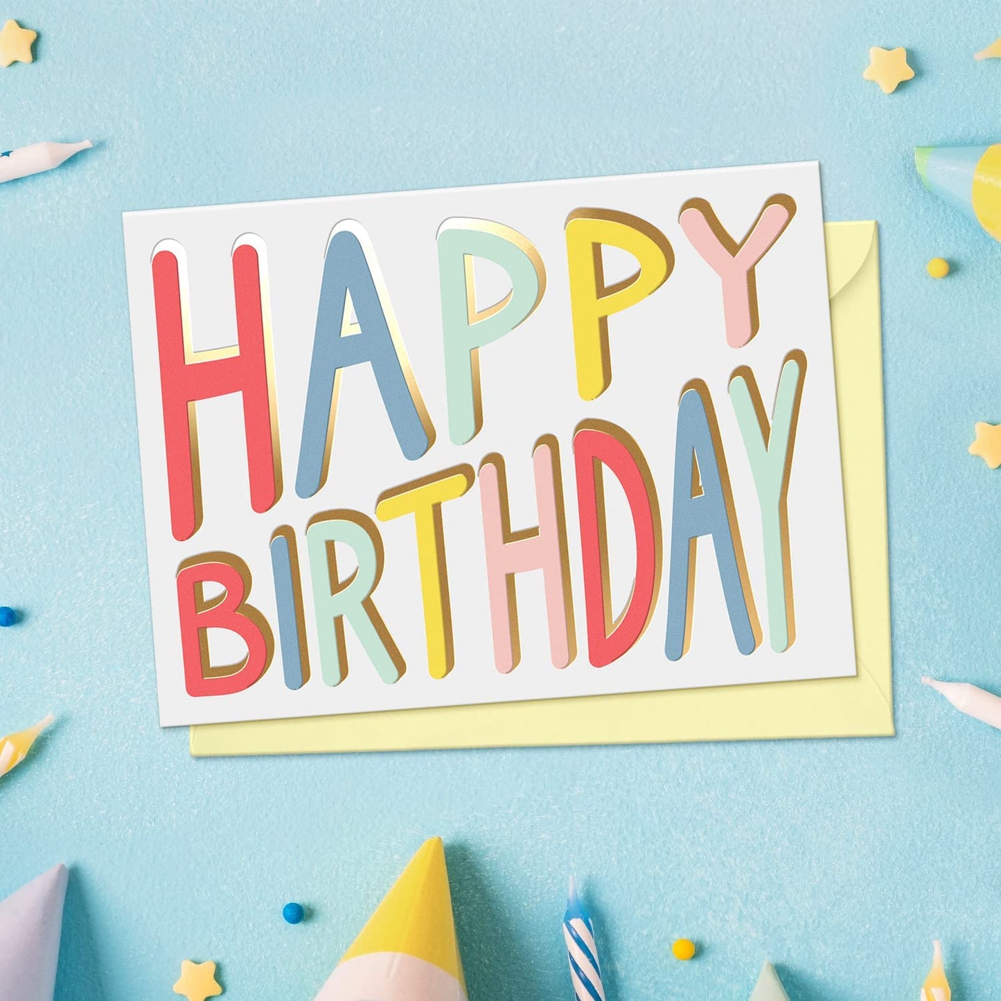 Set of 20 Assorted Birthday Cards with Envelopes
