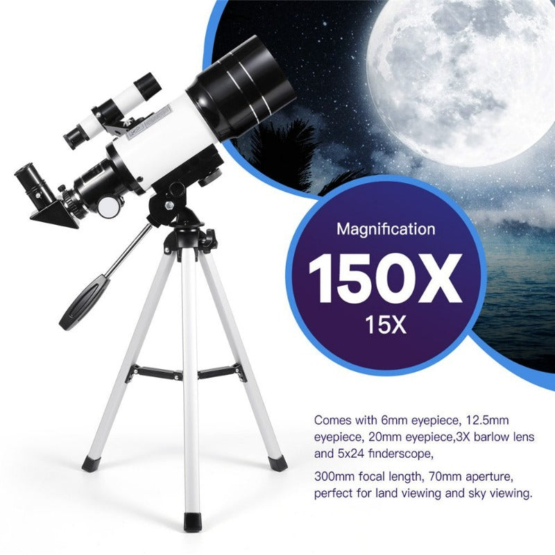 300Mm AZ Mount Astronomical Refracting Telescope