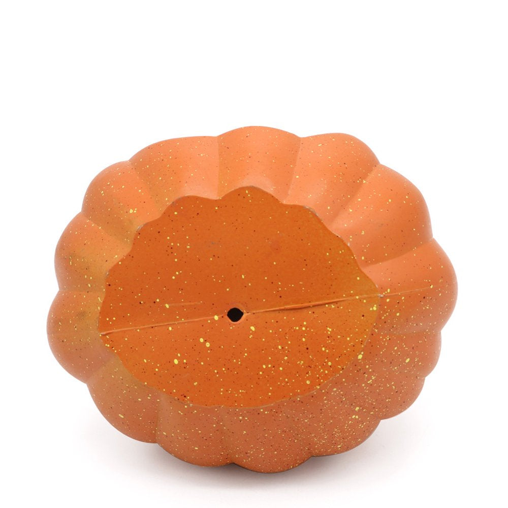 Halloween Decoration Clearance! Halloween LED Light up Pumpkins Fall Decorations, 9.44" X 7.87" Resin Waterproof Jack O Latern Lamp, Home Table Top Porch Props Decor for Yard Garden Bar Indoor Outdoor