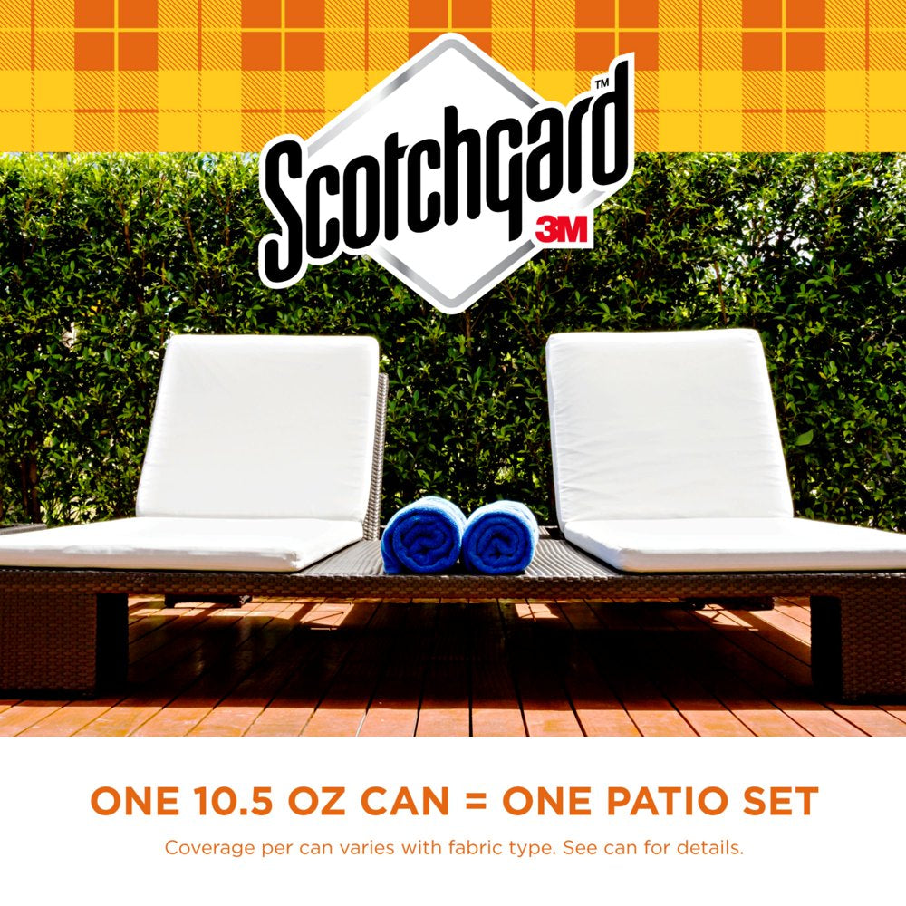 Scotchgard Outdoor Sun & Water Shield Fabric Spray, 10.5 Oz