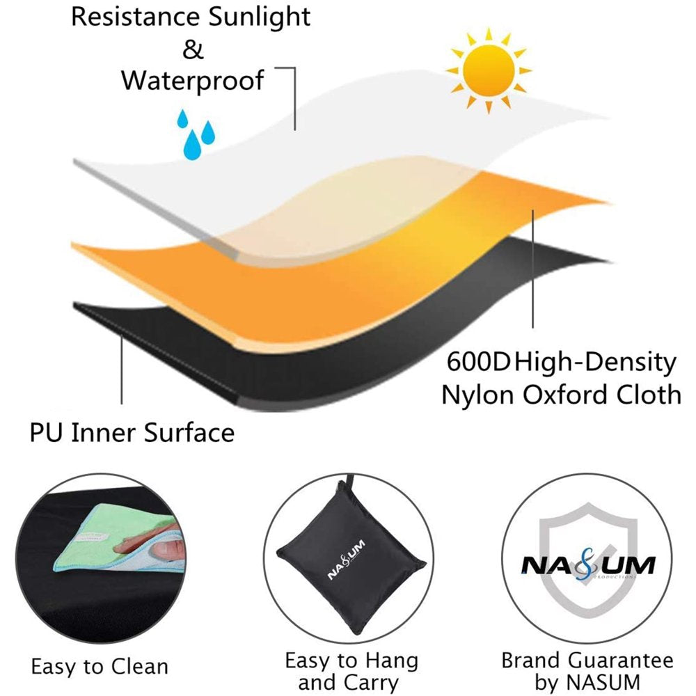 2 Pack Patio Chair Covers, Outdoor Lawn Patio Furniture Cover, Lounge Deep Outdoor Seat Cover, UV Protected with Waterproof - 38''L X 31''W X 29''H