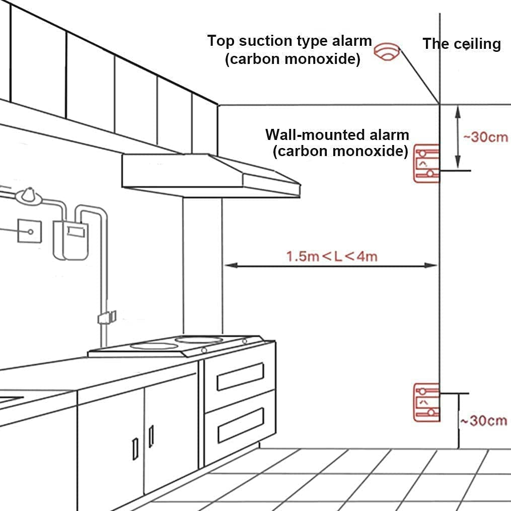 Carbon Monoxide Detector 2 Pack