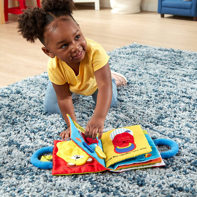 Melissa & Doug K’S Kids My First Activity Book 8-Page Soft Book for Babies and Toddlers