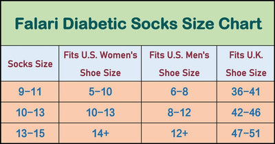 Physicians Approved Diabetic Socks Cotton Non-Binding Loose Fit Top Help Blood Circulation