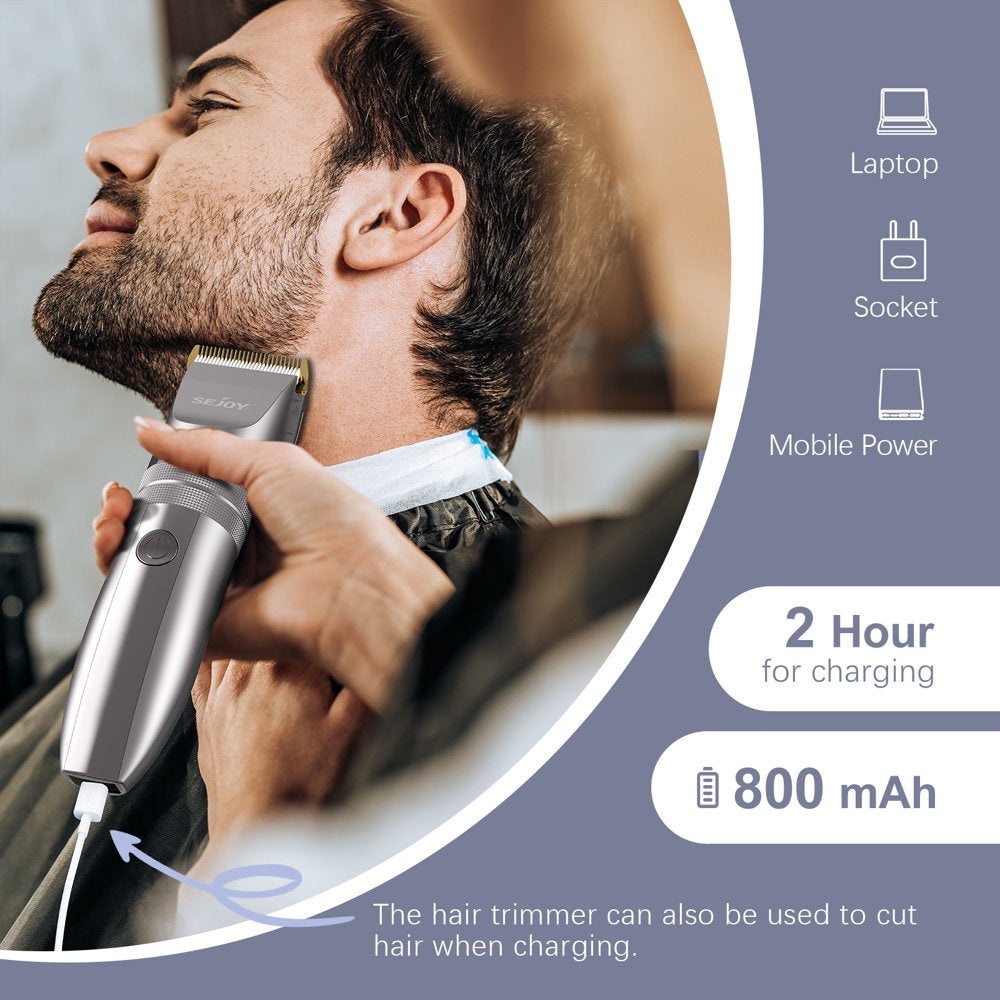 Hair Clippers for Men, Cordless Barber Grooming Set Professional Hair Cutting Kit,Rechargeable Home Haircut