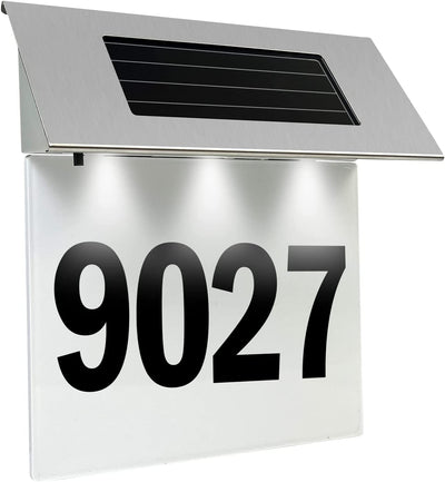  Solar Powered Address Plaques 