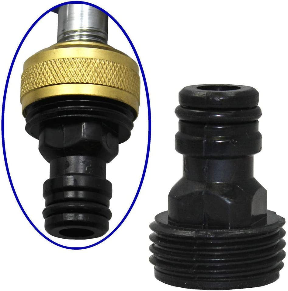 High Pressure Power Washer Wand, Watering Sprayer Cleaning Tool, Hydro Jet Water Hose Nozzle,Water Hose Wand Attachment Colour Blue