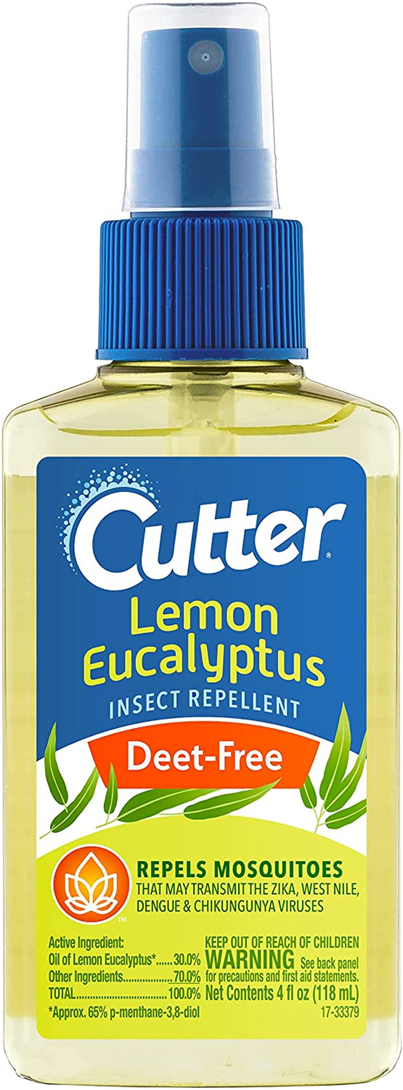 Cutter Lemon Eucalyptus Insect Repellent