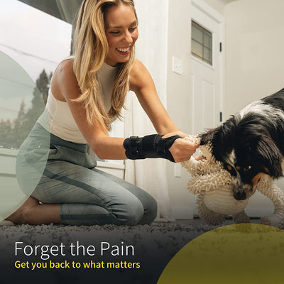 Carpal Tunnel Wrist Brace by Braceup for Men and Women - Metal Wrist Splint for Hand and Wrist Support and Tendonitis Arthritis Pain Relief