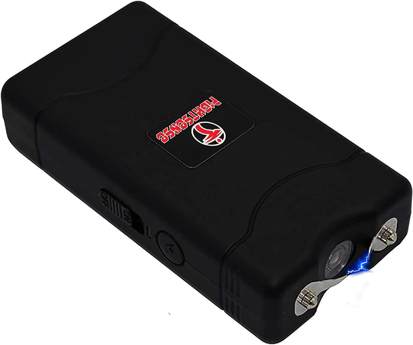Super Heavy Duty 35 Billion Mini Stun Gun for Self Defense with Bright Led Flashlight, Rechargeable Battery, Nylon Holsters with Belt Loop for Easy Cary